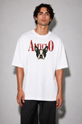 Companion Oversized Fit Cotton T-Shirt - Pure White