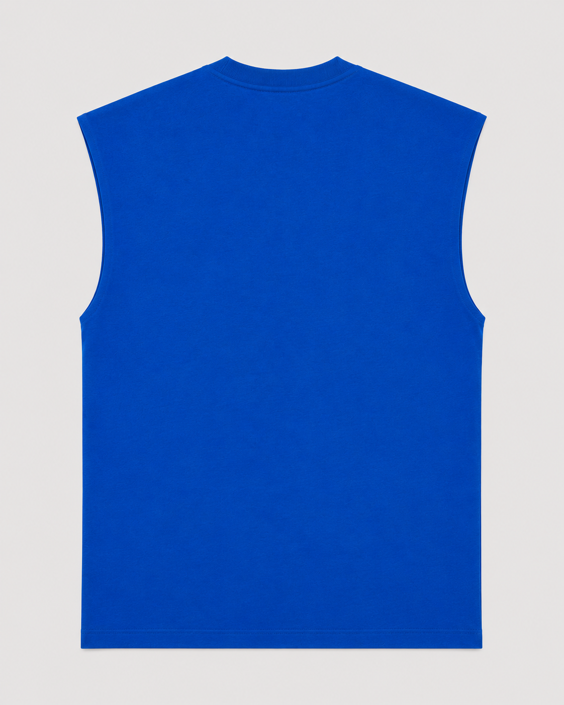 Steadfast Oversized Cut Sleeve Tee - Royal Blue