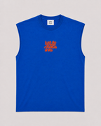 Creative Shit Oversized Cut Sleeve Tee – Royal Blue