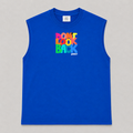 Steadfast Oversized Cut Sleeve Tee - Royal Blue