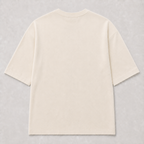 Legacy Club Oversized Fit Cotton T-Shirt - Ivory