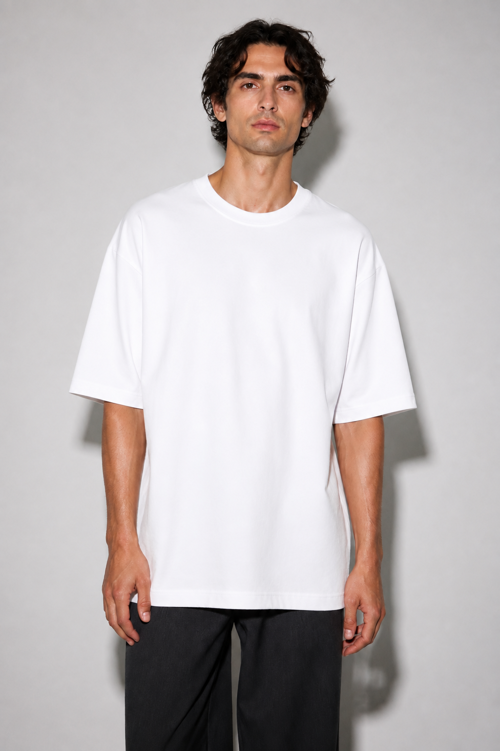 Essential 3-Pack Oversized Fit Cotton T-Shirt