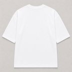 Companion Oversized Fit Cotton T-Shirt - Pure White