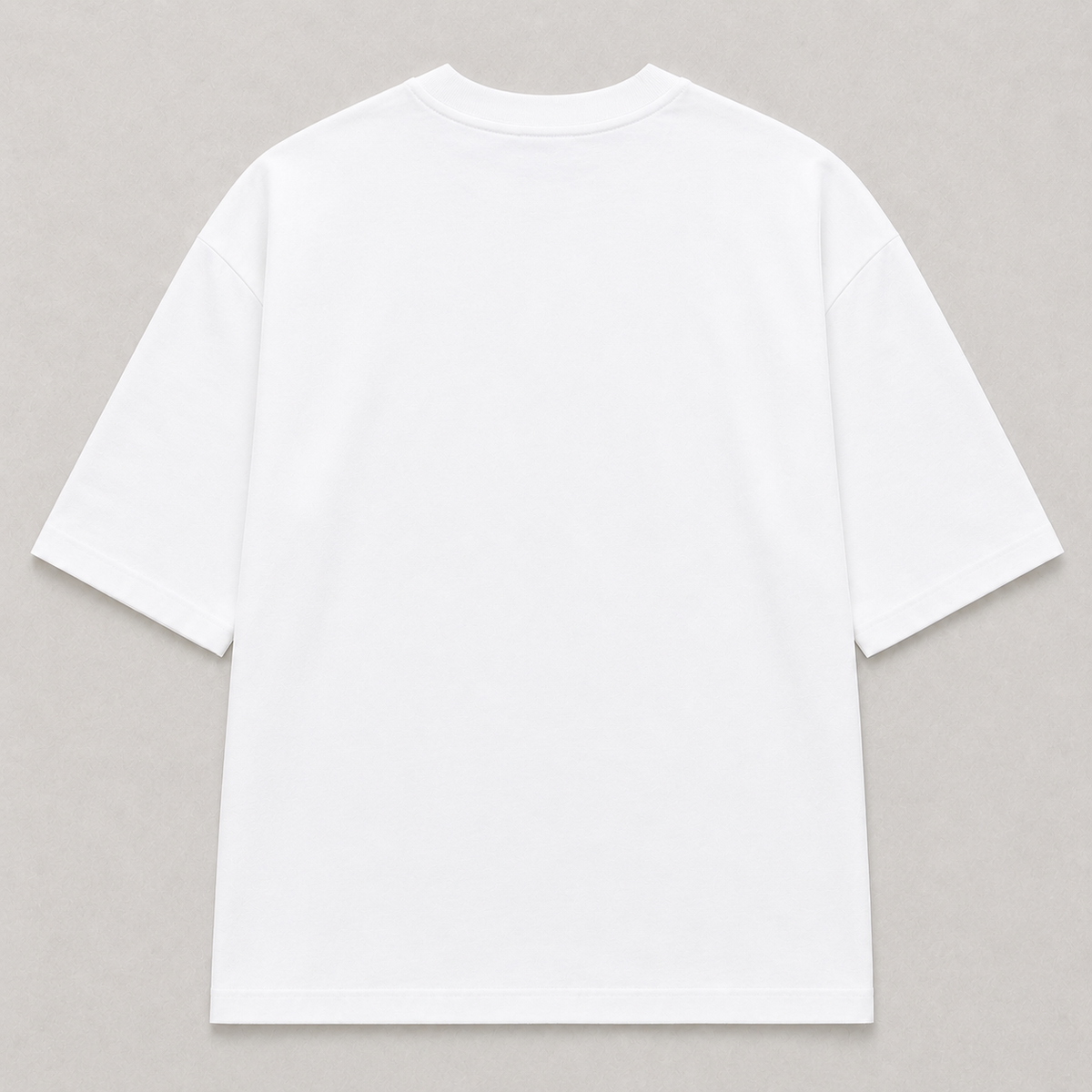 Companion Oversized Fit Cotton T-Shirt - Pure White
