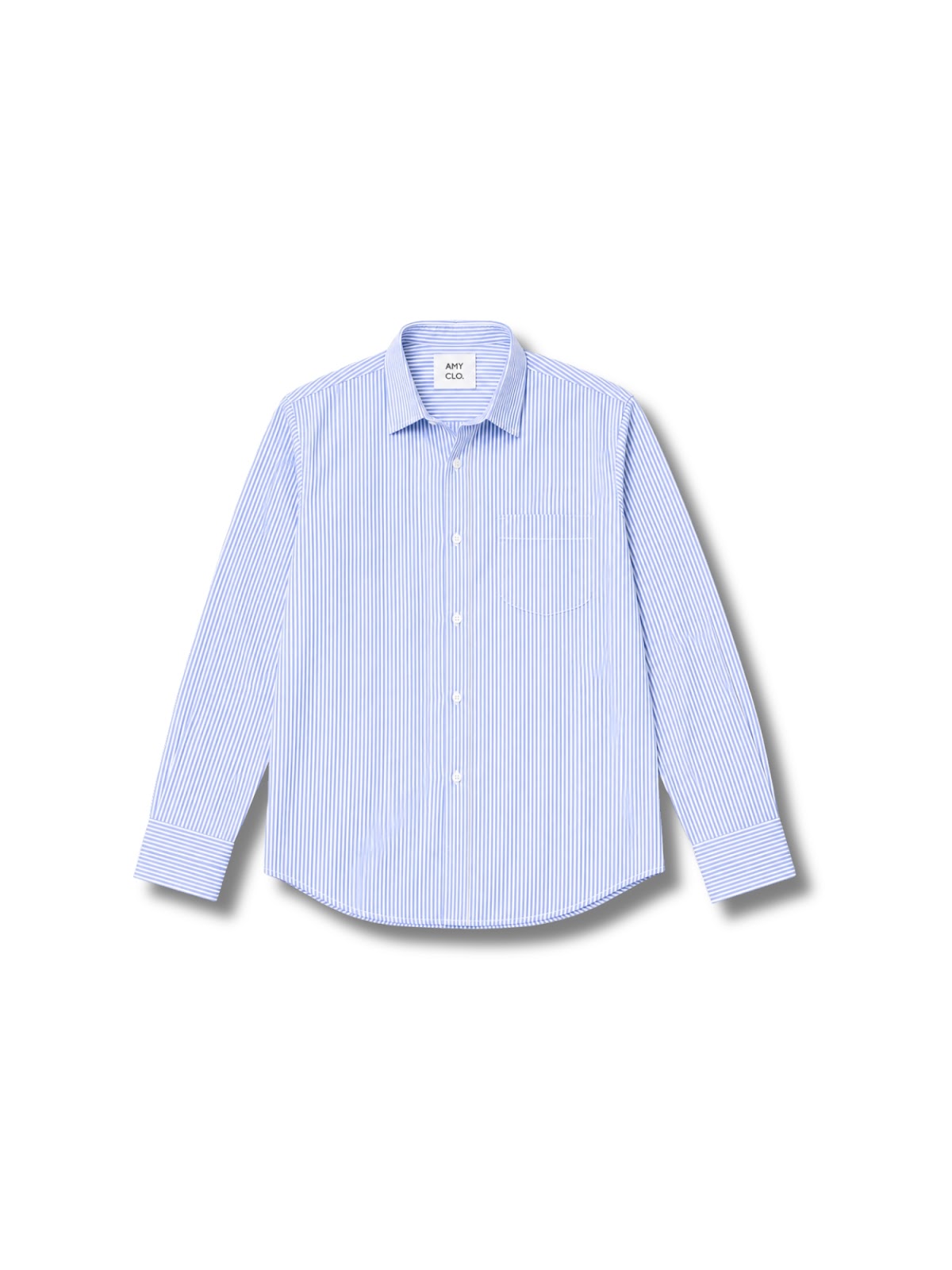 Stripe Relaxed Fit Shirt - Blue
