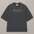 Childhood Archive Oversized Fit Cotton T-Shirt - Charcoal Grey