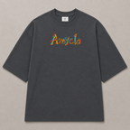 Childhood Archive Oversized Fit Cotton T-Shirt - Charcoal Grey