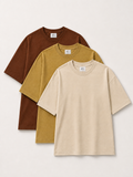 Earth 3-Pack Oversized Fit Cotton T-Shirt