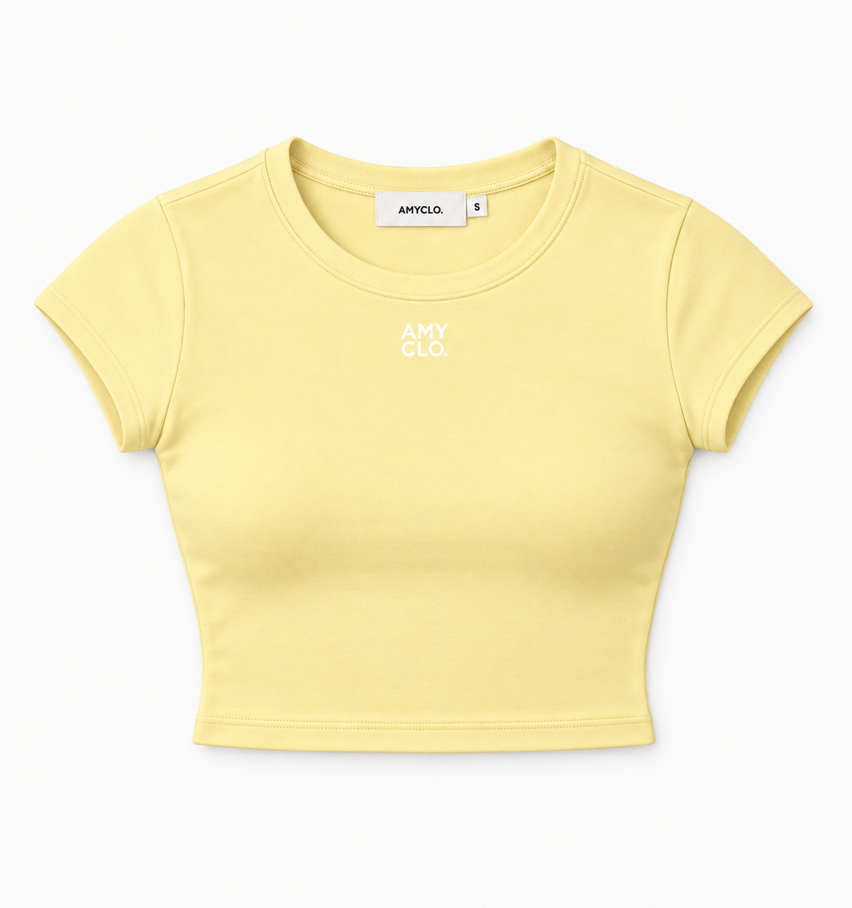 The Essential Baby Tee – Pastel Yellow